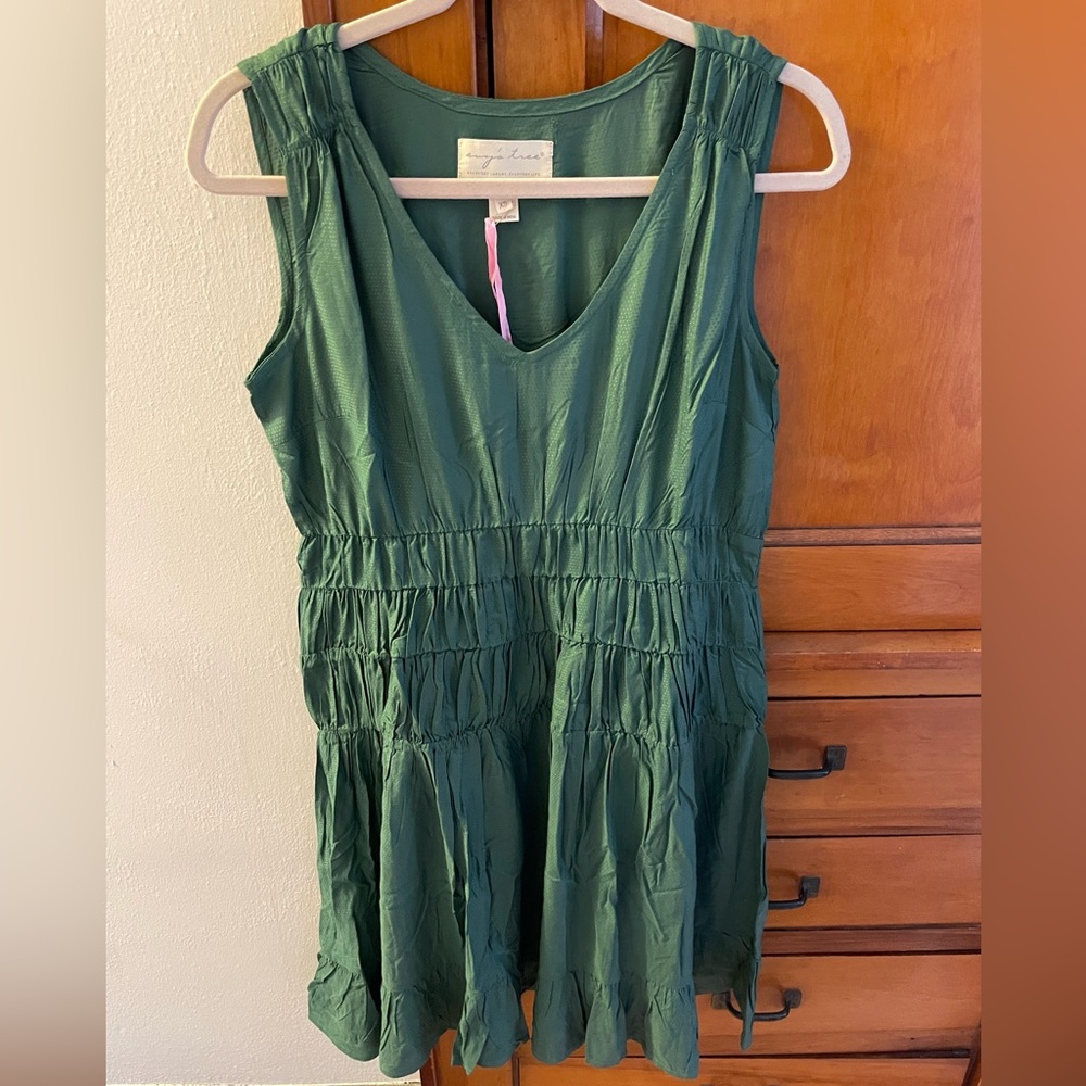 Green shift dress. New with tags!